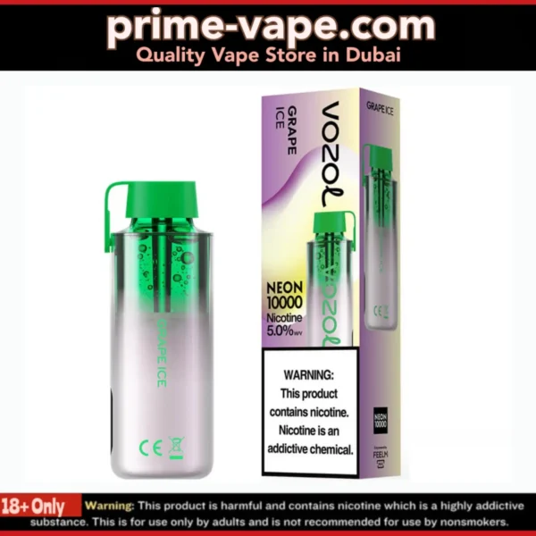 VOZOL NEON 10000 Puffs Disposable Vape 50MG in Dubai UAE