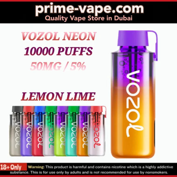 VOZOL NEON 10000 Puffs Disposable Vape 50MG in Dubai UAE