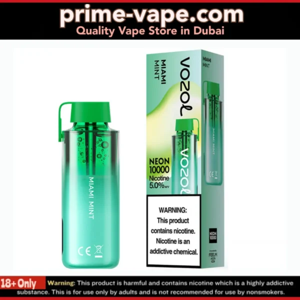 VOZOL NEON 10000 Puffs Disposable Vape 50MG in Dubai UAE