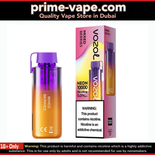 VOZOL NEON 10000 Puffs Disposable Vape 50MG in Dubai UAE