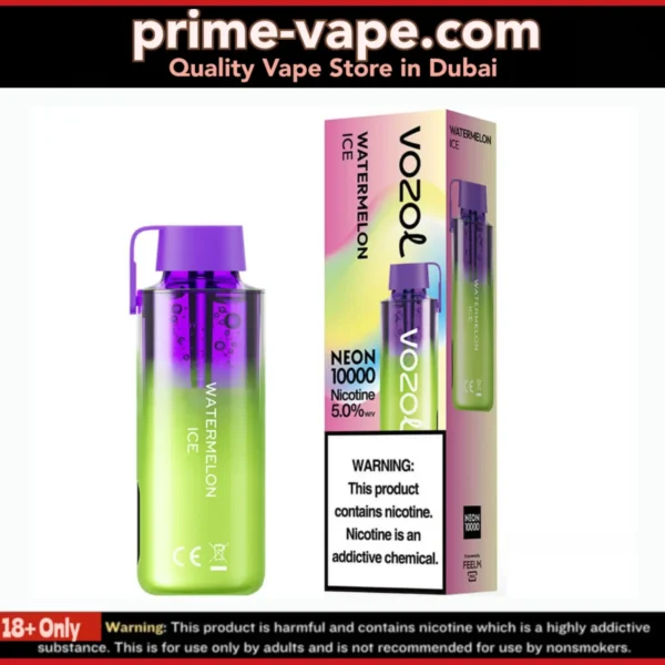 VOZOL NEON 10000 Puffs Disposable Vape 50MG in Dubai UAE