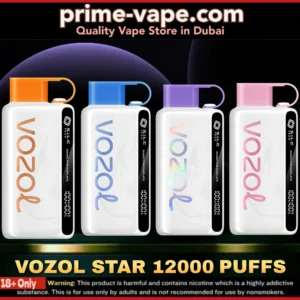 BEST VOZOL Star 12000 Puffs Disposable Vape 23 Flavors- Dubai