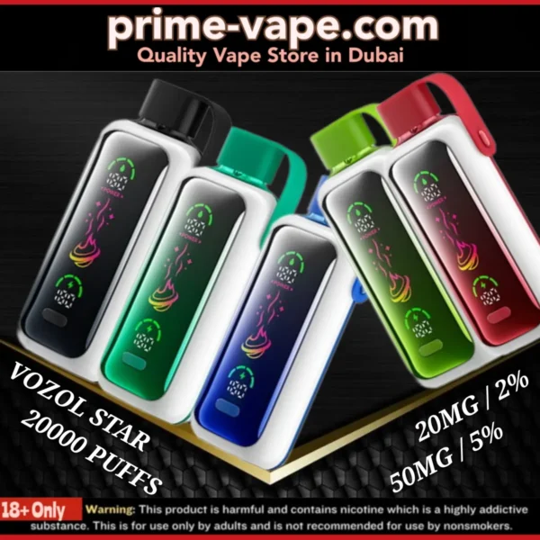 Best Vozol Star 20000 Puffs Disposable Vape in Dubai UAE- 24ml