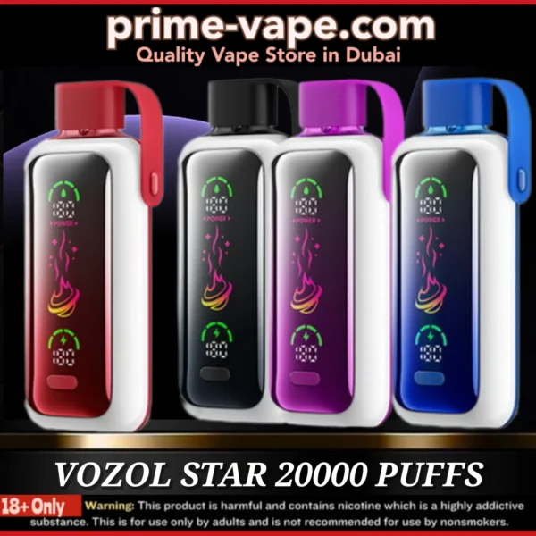 Best Vozol Star 20000 Puffs Disposable Vape in Dubai UAE- 24ml