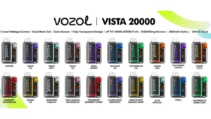 Vozol Vista 20000 Puffs Disposable Vape 50MG in Dubai UAE