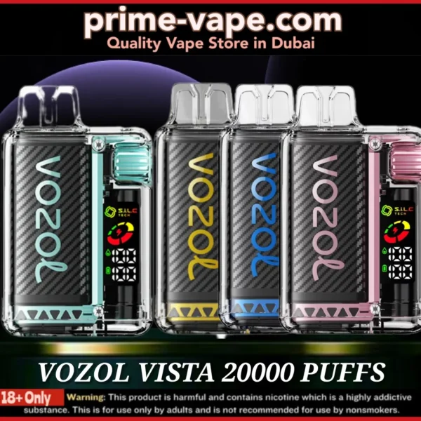 Vozol Vista 20000 Puffs Disposable Vape 50MG in Dubai UAE