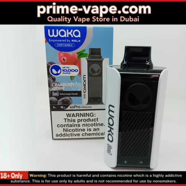 Waka Sopro PA10000 Puffs Disposable Vape in Dubai- 3% & 5%