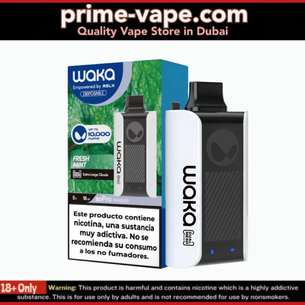 Waka Sopro PA10000 Puffs Disposable Vape in Dubai- 3% & 5%