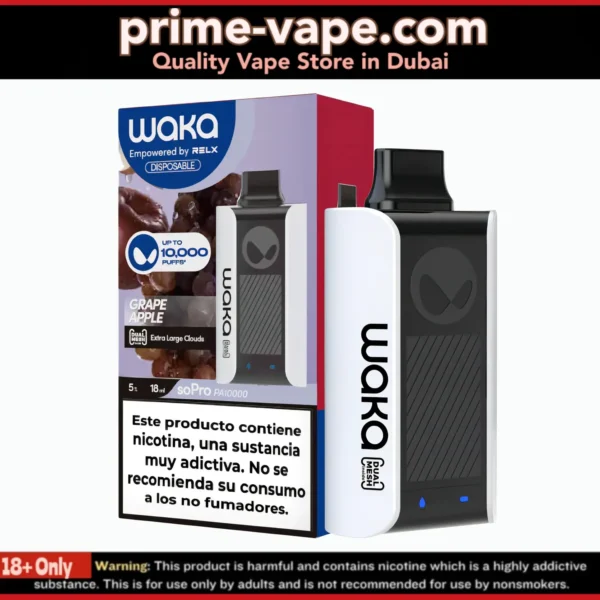 Waka Sopro PA10000 Puffs Disposable Vape in Dubai- 3% & 5%