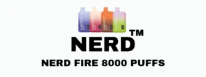 Nerd Fire 8000 Puffs Disposable Vape 20MG Flavor in Dubai UAE