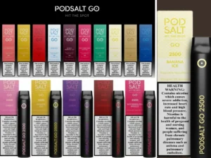 Pod Salt Go Authentic Flavors with Banana Ice