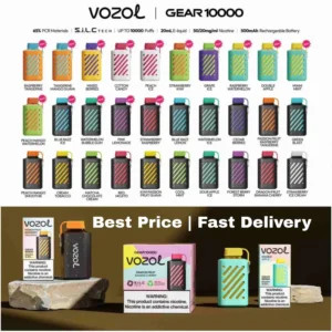 VOZOL Gear 10000 Puffs 50MG 10k Disposable Vape Dubai UAE