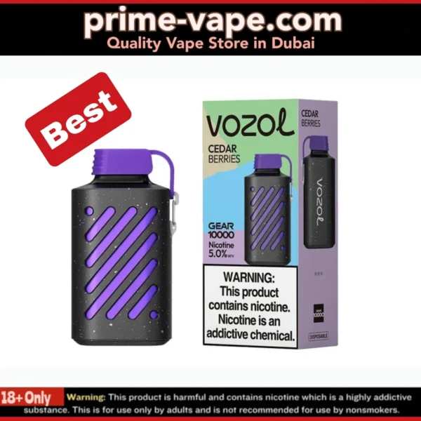 VOZOL Gear 10000 Puffs 50MG 10k Disposable Vape Dubai UAE