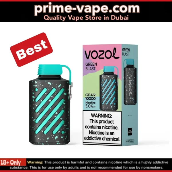 VOZOL Gear 10000 Puffs 50MG 10k Disposable Vape Dubai UAE