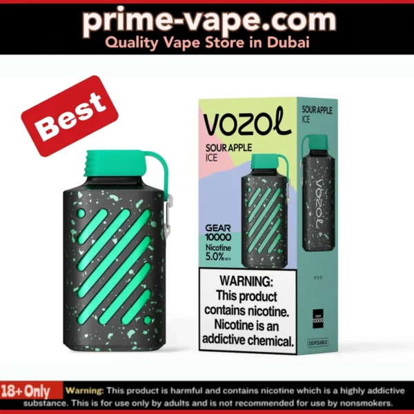 VOZOL Gear 10000 Puffs 50MG 10k Disposable Vape Dubai UAE