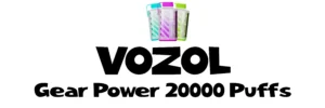 Vozol Gear Power 20k Logo