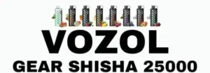 VOZOL Gear Shisha 25000 Puffs 5MG Disposable Vape 25k Dubai