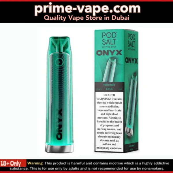 Pod Salt Onyx 4000 Puffs 20MG Disposable Vape 2% - Dubai