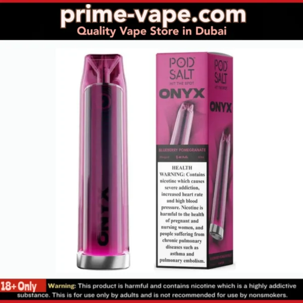 Pod Salt Onyx 4000 Puffs 20MG Disposable Vape 2% - Dubai