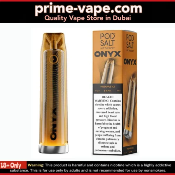 Pod Salt Onyx 4000 Puffs 20MG Disposable Vape 2% - Dubai