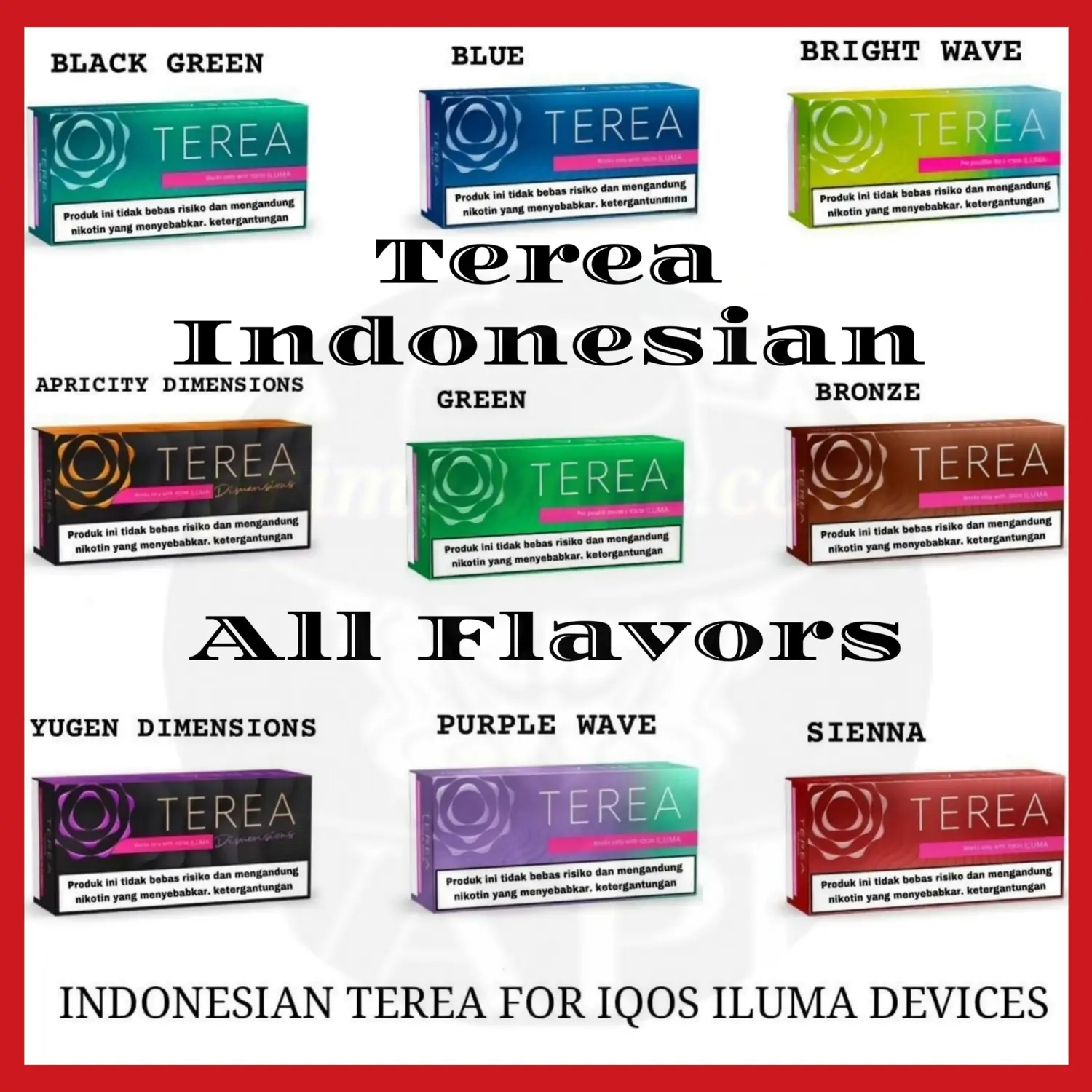 Terea Flavors in Dubai from Indonesia