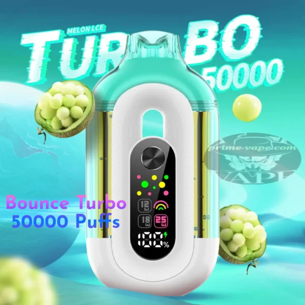 Bounce Turbo 50000 Puffs Melon Ice Disposable Vape in Dubai UAE