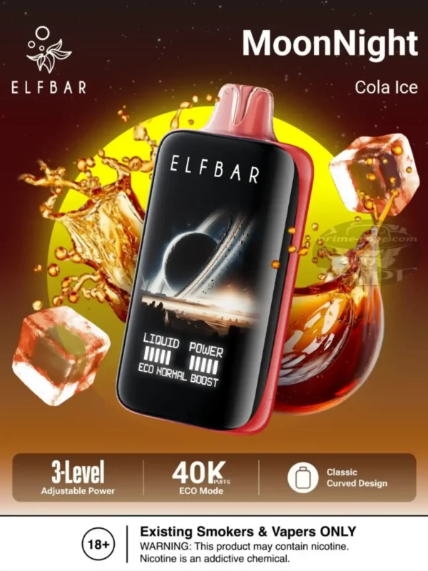 Elf Bar Moon Night 40000 Puffs Disposable Vape in Dubai UAE