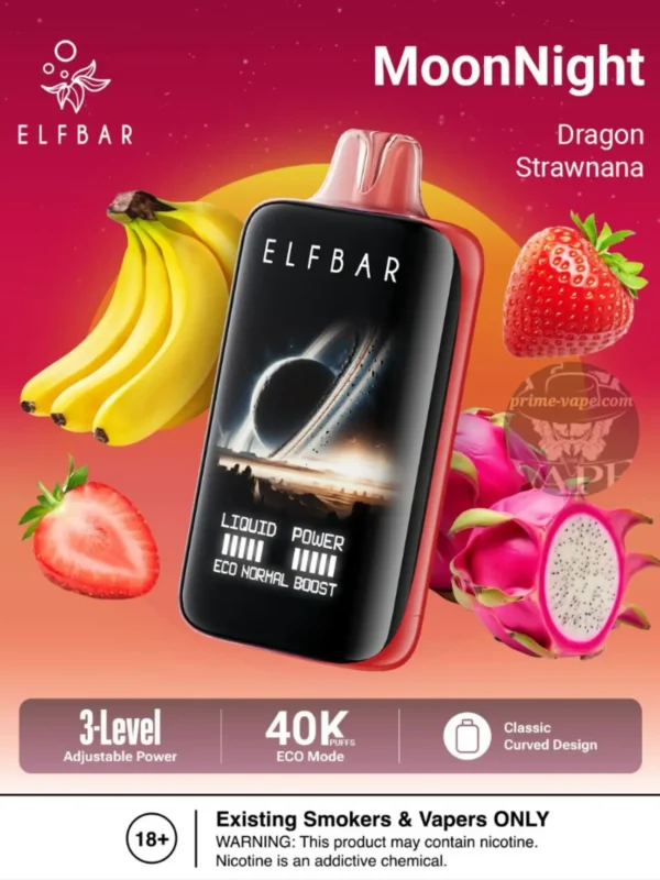 Elf Bar Moon Night 40000 Puffs Disposable Vape in Dubai UAE