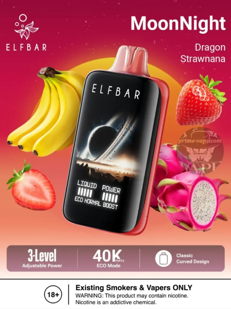 Elf Bar Moon Night 40000 Puffs Disposable Vape in Dubai UAE