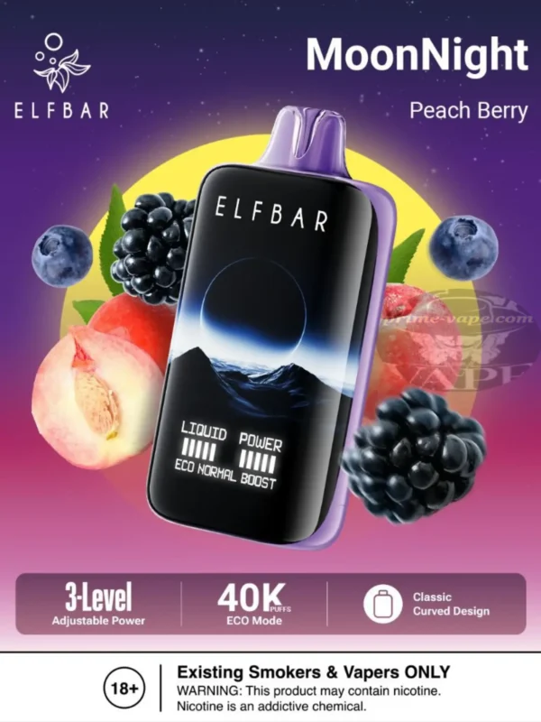 Elf Bar Moon Night 40000 Puffs Disposable Vape in Dubai UAE
