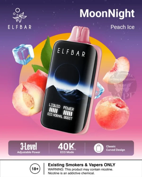 Elf Bar Moon Night 40000 Puffs Disposable Vape in Dubai UAE