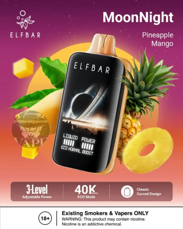 Elf Bar Moon Night 40000 Puffs Disposable Vape in Dubai UAE