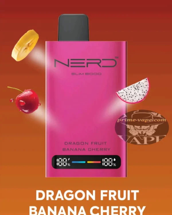 Nerd Slim 8000 Puffs Disposable Vape 20mg in Dubai UAE
