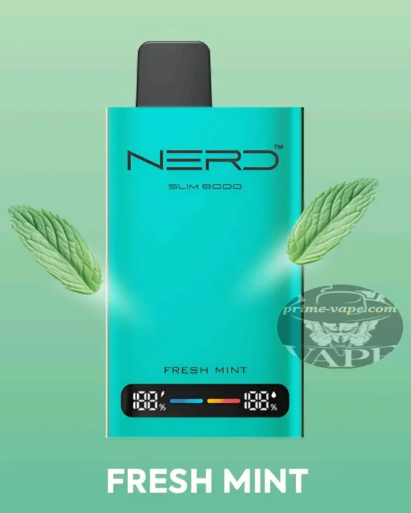 Nerd Slim 8000 Puffs Disposable Vape 20mg in Dubai UAE