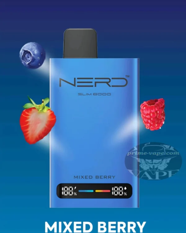 Nerd Slim 8000 Puffs Disposable Vape 20mg in Dubai UAE