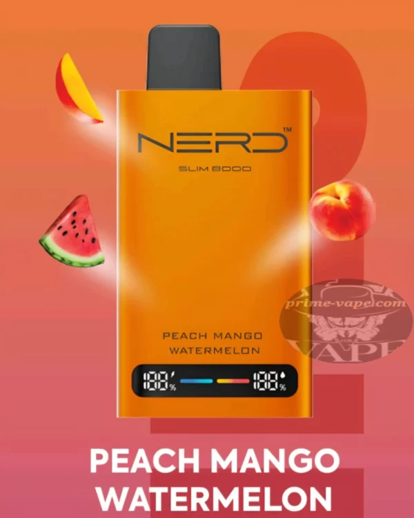 Nerd Slim 8000 Puffs Disposable Vape 20mg in Dubai UAE