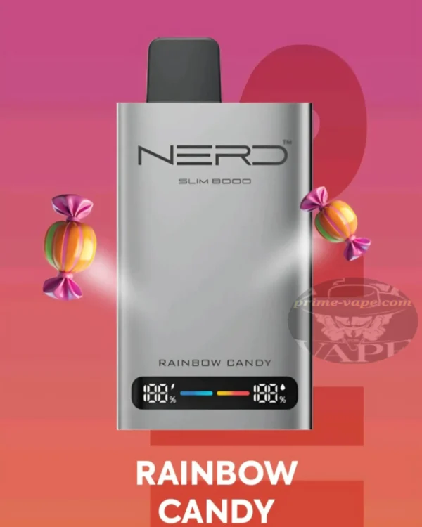 Nerd Slim 8000 Puffs Disposable Vape 20mg in Dubai UAE - Image 7