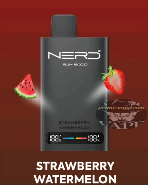 Nerd Slim 8000 Puffs Disposable Vape 20mg in Dubai UAE