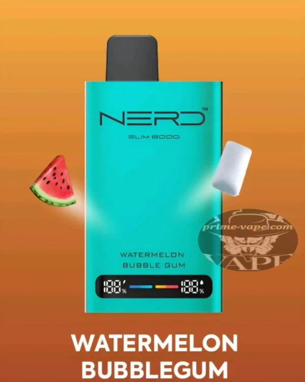 Nerd Slim 8000 Puffs Disposable Vape 20mg in Dubai UAE