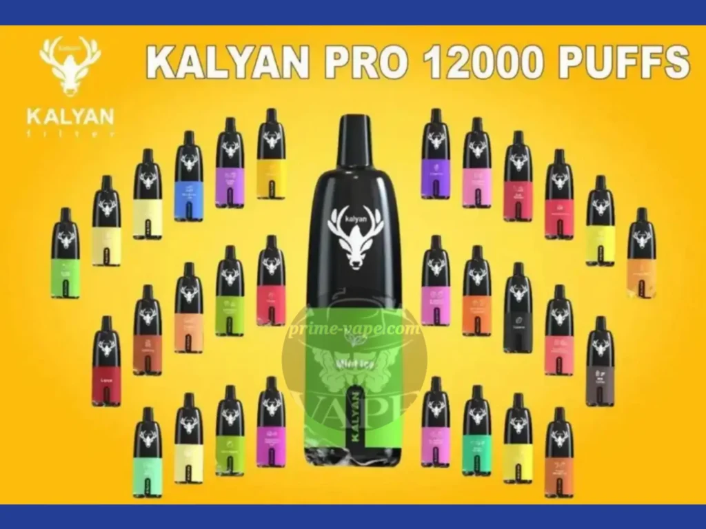 Kalyan Pro 12000 Puffs Disposable Vape Pod 5% | Prime-Vape