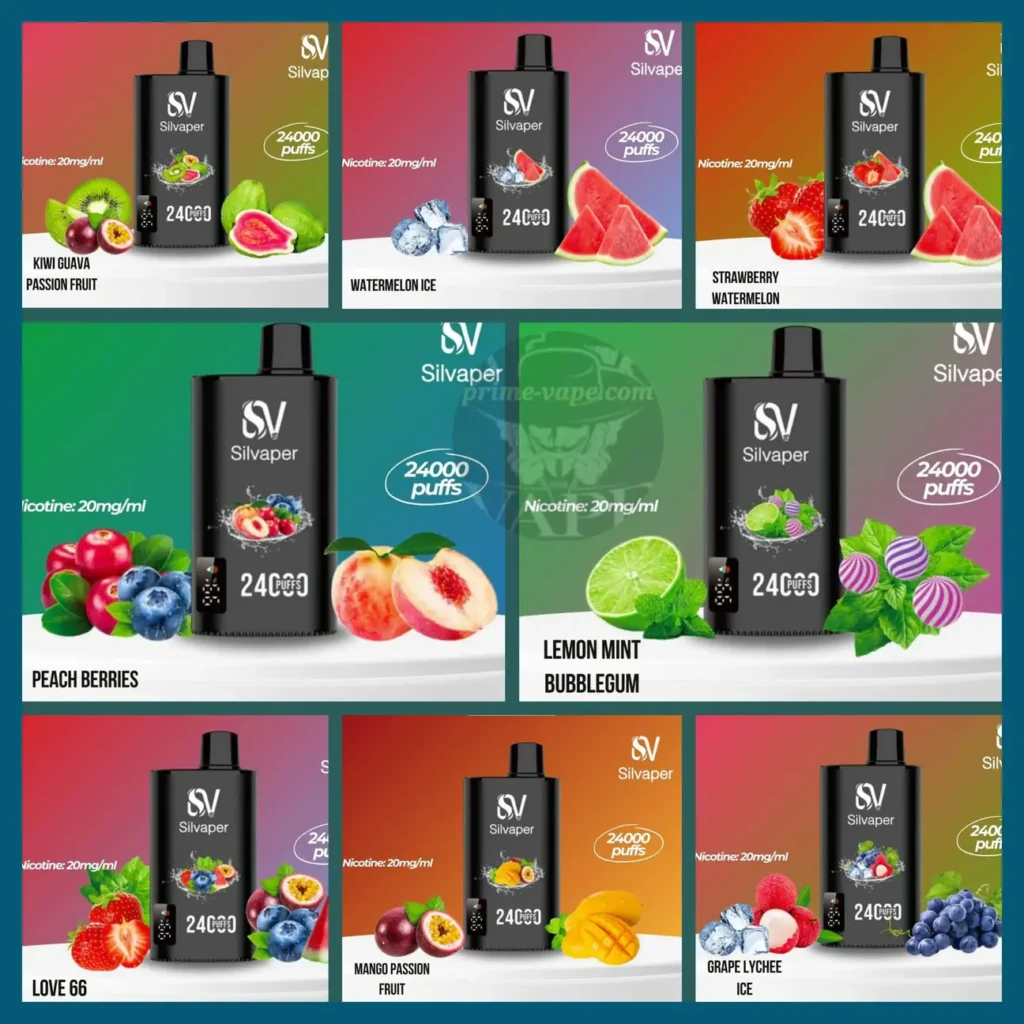 Silvaper 24000 Puffs Disposable Bar: A Premium Vape Kit in Dubai