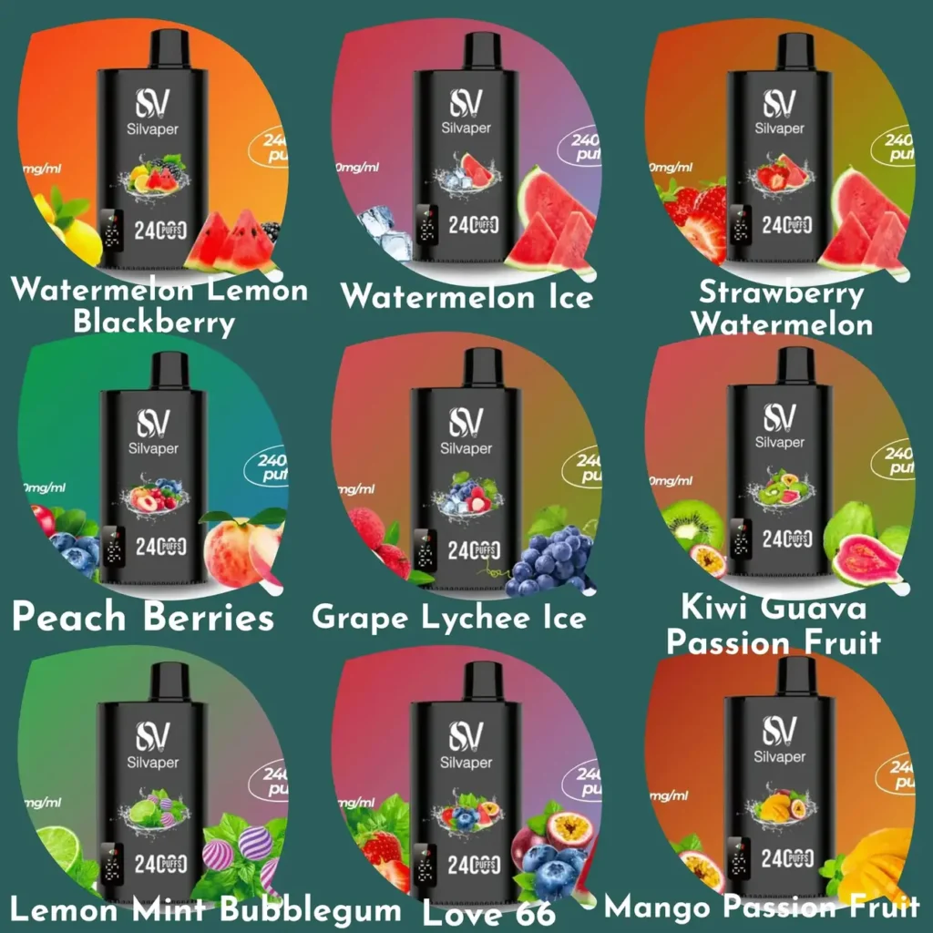 Silvaper 24000 Puffs Disposable Vape in Dubai | Prime-Vape