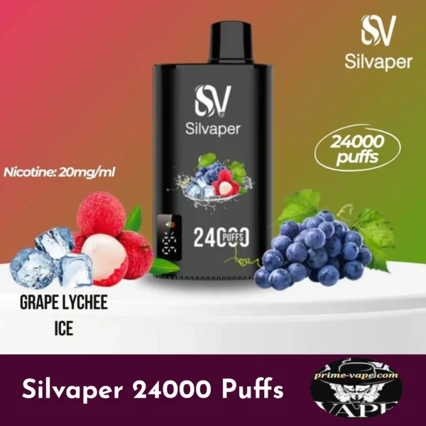 Silvaper 24000 Puffs Disposable Vape in Dubai | Prime-Vape