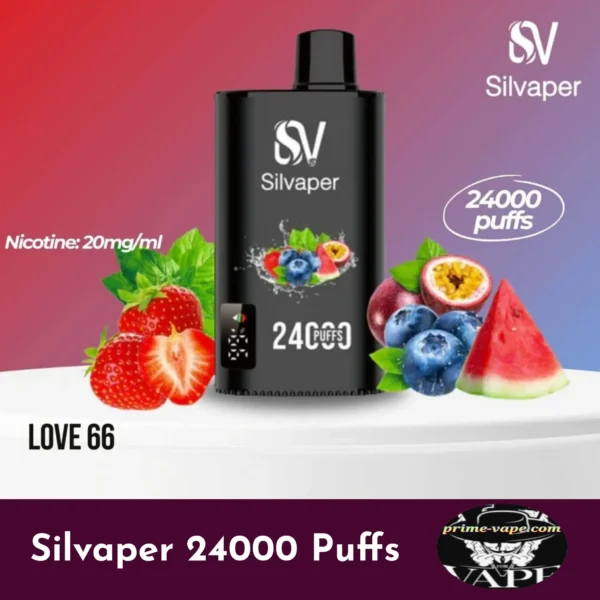Silvaper 24000 Puffs Disposable Vape in Dubai | Prime-Vape