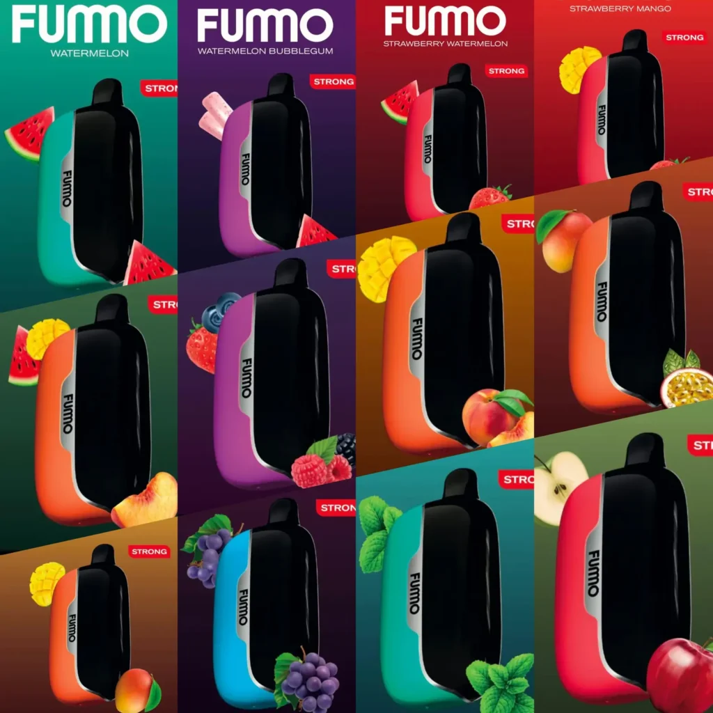 FUMMO Power 15000 Puffs 2% Disposable Vape in Dubai UAE
