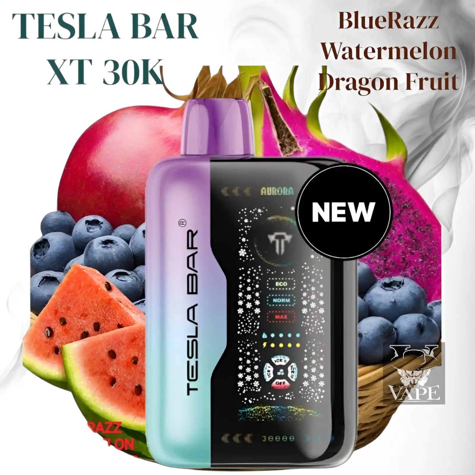 New Tesla Bar XT 30000 Puffs Disposable Vape - Dubai UAE