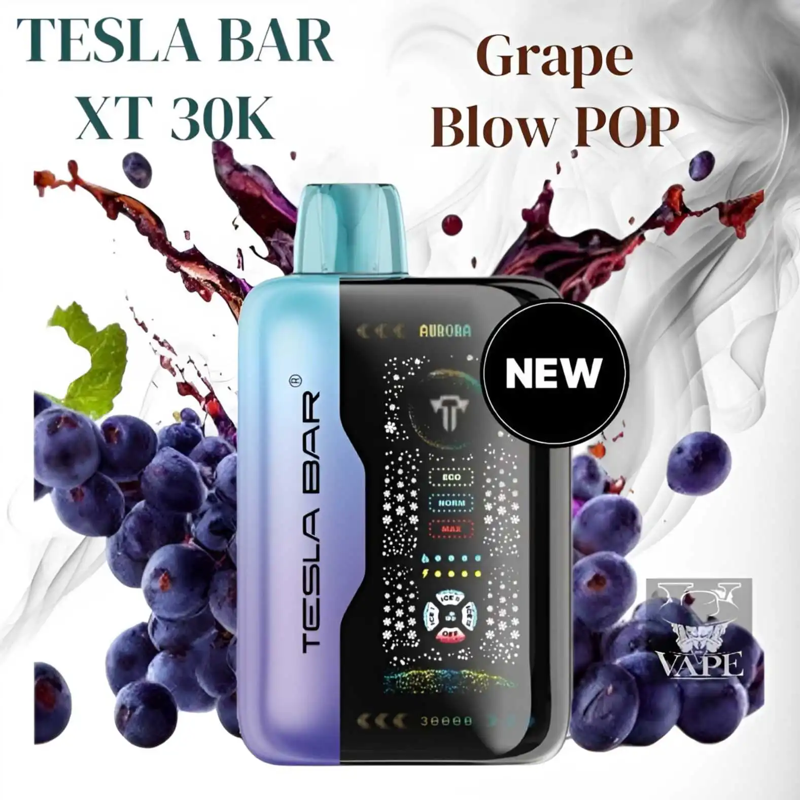 New Tesla Bar XT 30000 Puffs Disposable Vape - Dubai UAE
