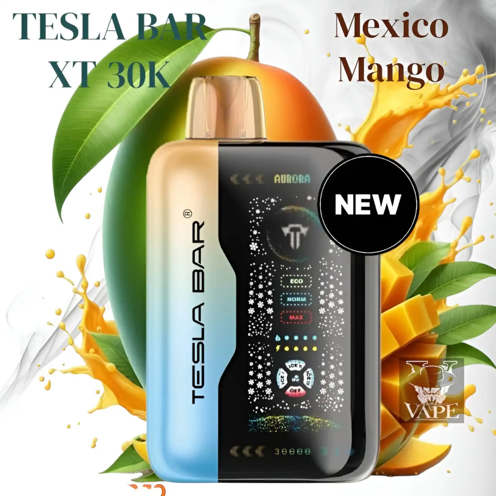 New Tesla Bar XT 30000 Puffs Disposable Vape - Dubai UAE