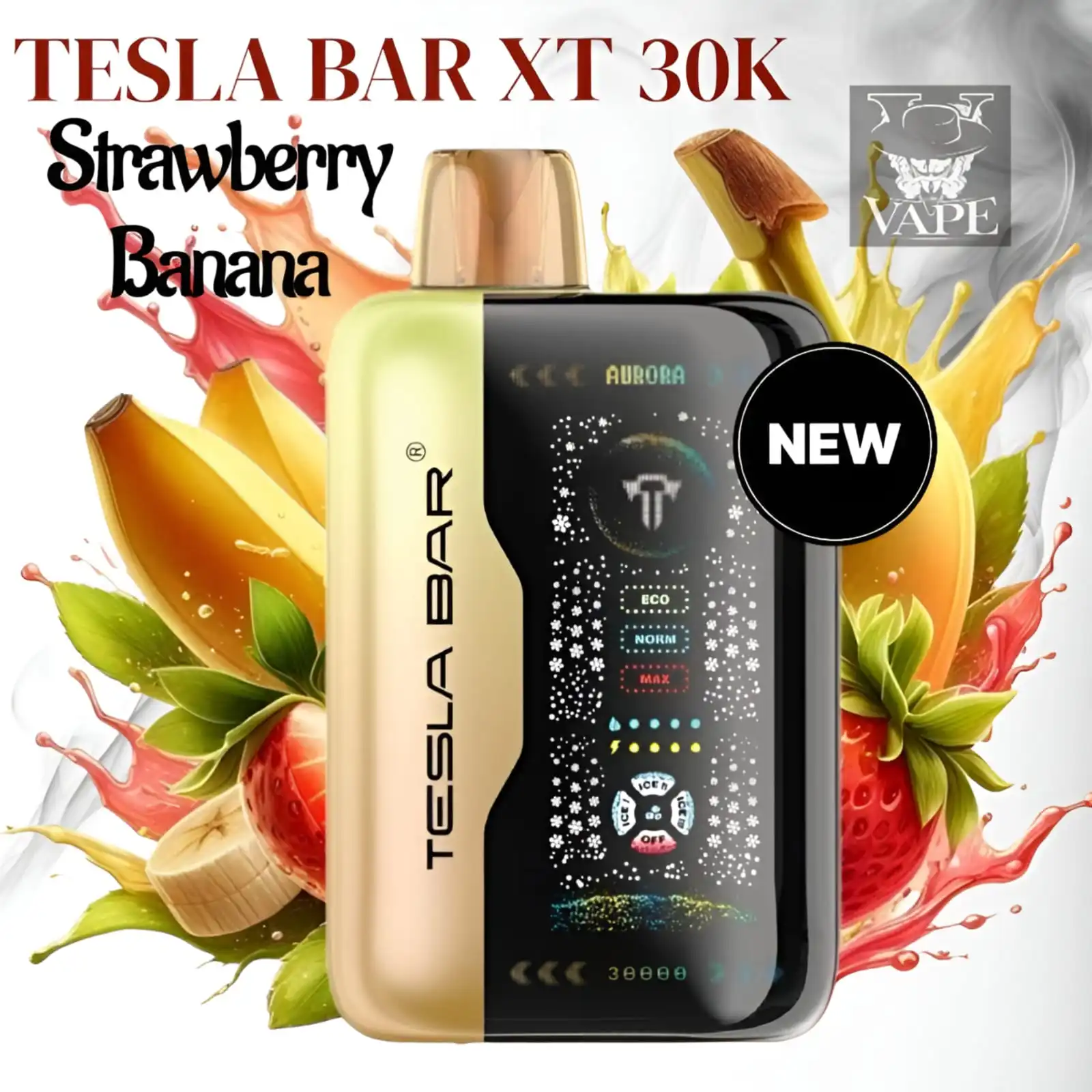 New Tesla Bar XT 30000 Puffs Disposable Vape - Dubai UAE