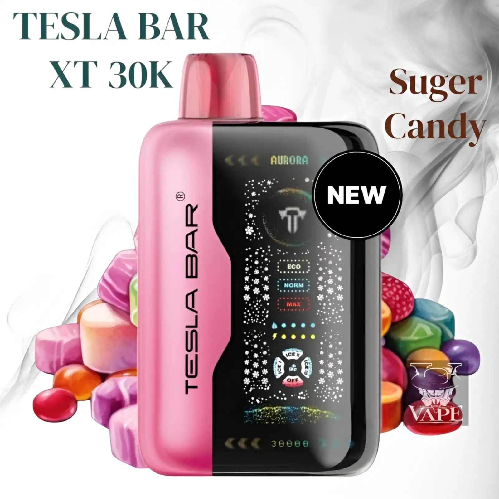 New Tesla Bar XT 30000 Puffs Disposable Vape - Dubai UAE